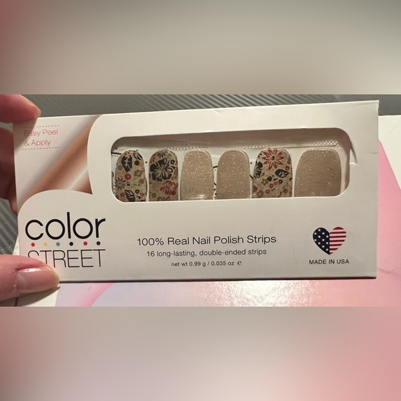 Color Street Petal Pusher OG small Pack Hard to Find Nail Strips Retired - Picture 1 of 6